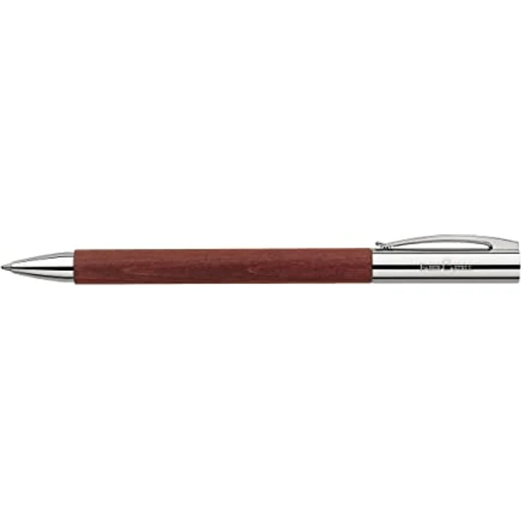 Faber-Castell Ambition Birnbaum, Schreibstift aus rötlich braunem Birnbaumholz mit schwarzer Grossraummine, Strichbreite B – Bild 2