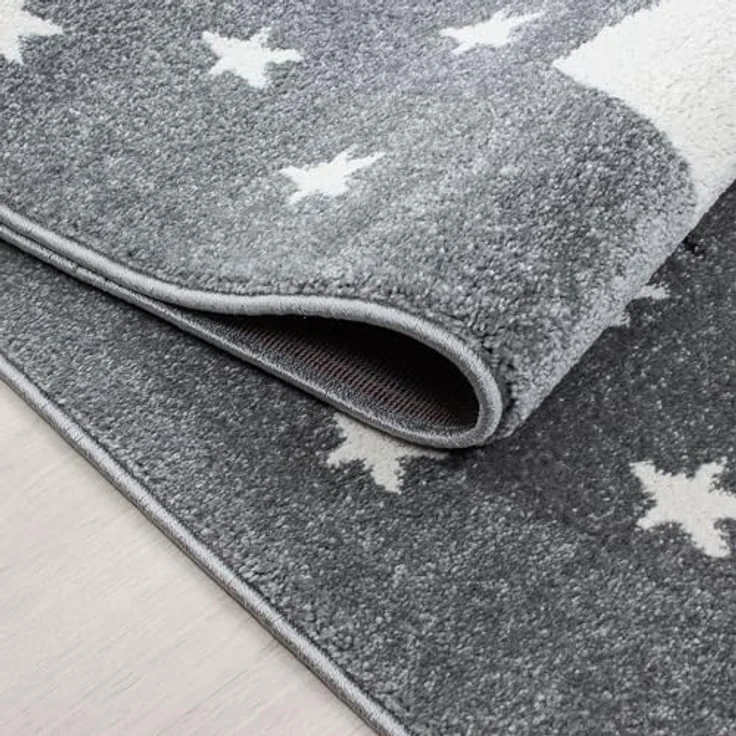 Carpetsale24 Kinderteppich Katzenmotiv, Rosa 120x170 cm, OEKO-TEX zertifiziert, pflegeleichte Oberflächen, flauschige Florhöhe 11 mm – Bild 4