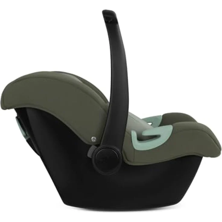 ABC Design Babyschale Tulip i-Size inkl. Sonnenverdeck & Sitzverkleinerer - Sage, Seitenaufprallschutz, mitwachsendes Gurtsystem, 3-Punkt-Gurtsystem – Bild 3