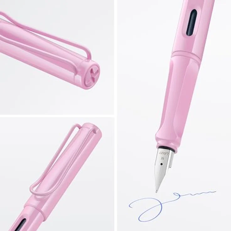 LAMY Füllfederhalter safari, Kultfüller mit Edelstahlfeder M, verschiedene Farben – Bild 3
