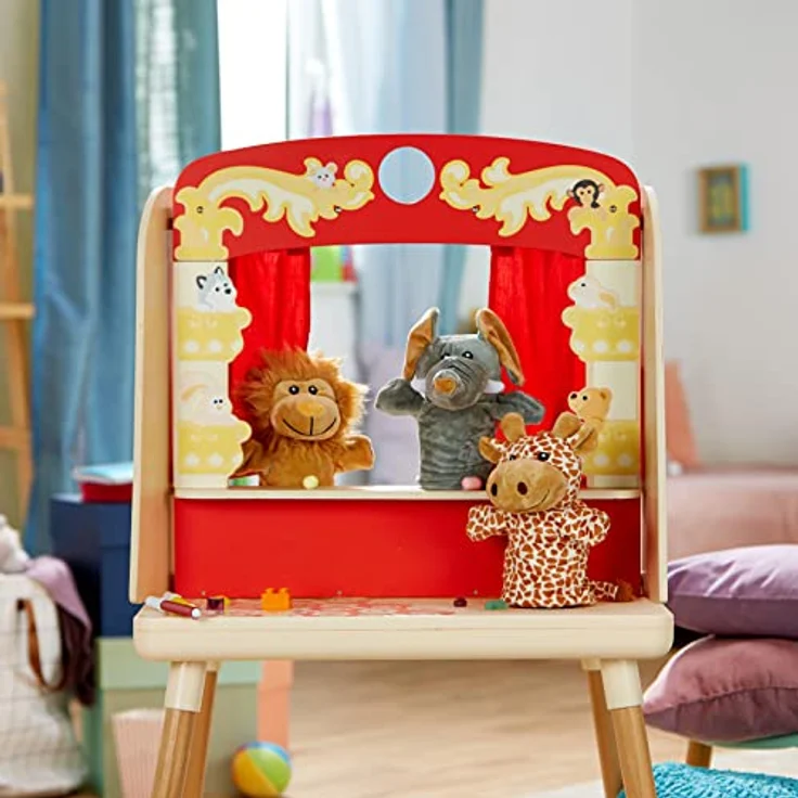 Goki 'Wilde Tiere' Handpuppen, 1 Stück, zufällige Auswahl – Bild 7