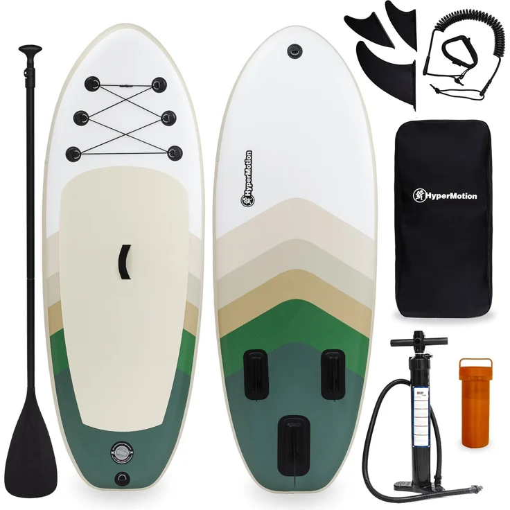 HyperMotion Wave Boost 215 SUP-Board für Kinder 215 cm - Grün – Bild 1