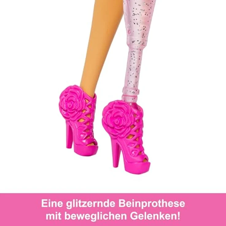 Barbie Anziehpuppe Barbie Deluxe Style - Rose, Glamouröse Kollektion mit hochwertigen Accessoires und auffälligen Stoffen – Bild 3