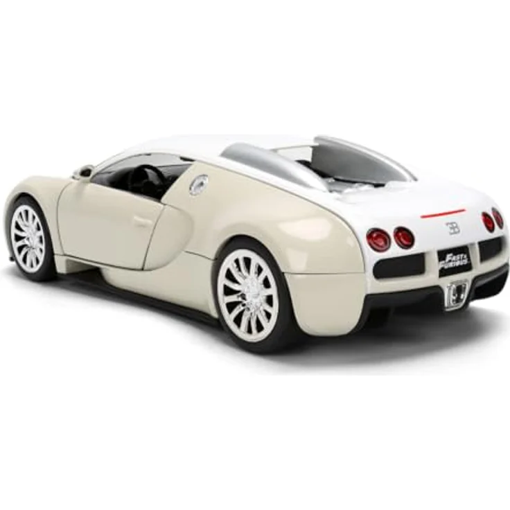 JADA Spielzeug-Rennwagen 2011 Bugatti Veyron Die-Cast Fahrzeug, Maßstab 1:24, von Fast & Furious, für Kinder ab 8 Jahren – Bild 4