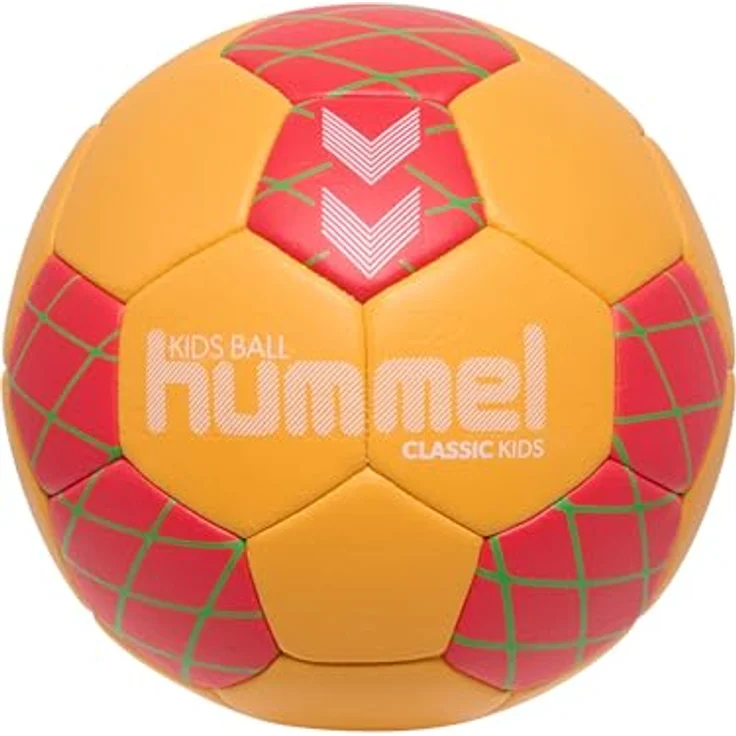 hummel hmlCLASSIC Kids HB Handball, ORANGE/RED/Green, 0.0, mit strukturiertem Obermaterial – Bild 3