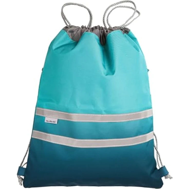 McNeill Schulranzen Perfecto (5-tlg), Polyester, ergonomische Rückenpolsterung, 22 l Volumen, blau – Bild 8
