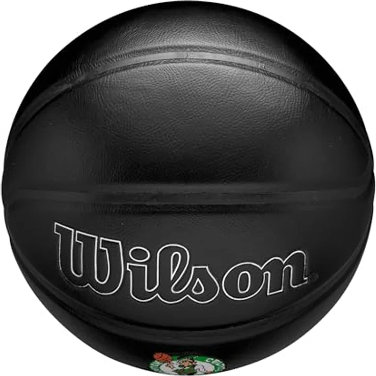 Wilson Boston Celtics NBA Basketball, Lederverbundstoff mit gesticktem Mannschaftswappen für Innenbereich – Bild 5