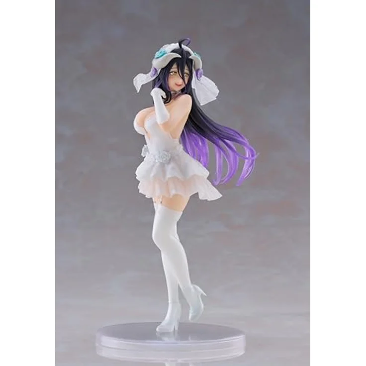 Taito Overlord Coreful Figure Albedo (Wedding Ver.), Sammelfigur mit Standfuß, offizielles Lizenzprodukt – Bild 3