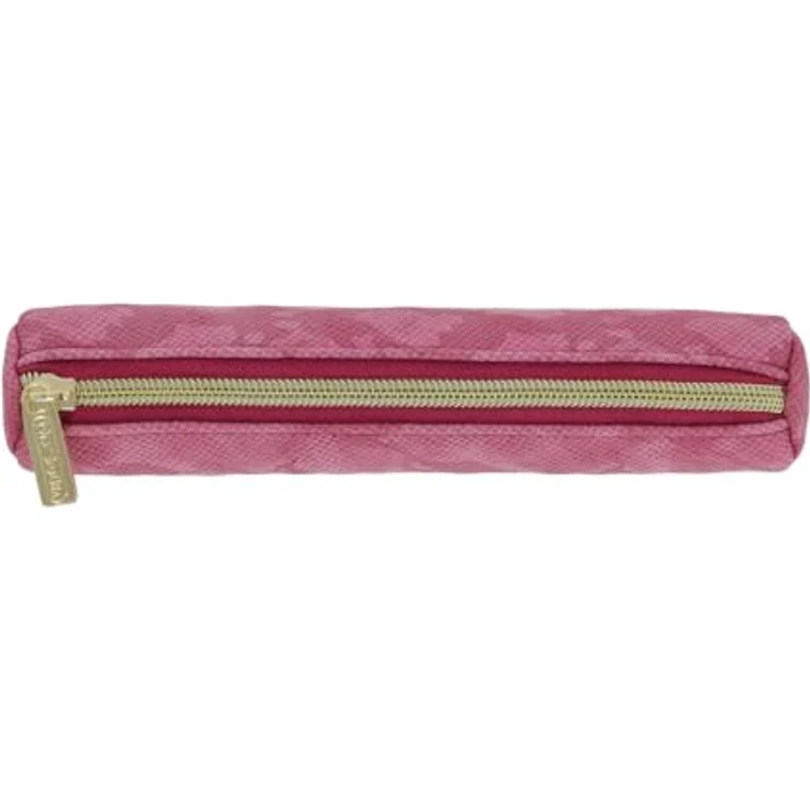 Pelikan Faulenzer rund Mini Bright Animals Pink, unbefülltes Etui mit Reißverschluss, 21 x 4 x 4 cm aus Lederimitat – Bild 2
