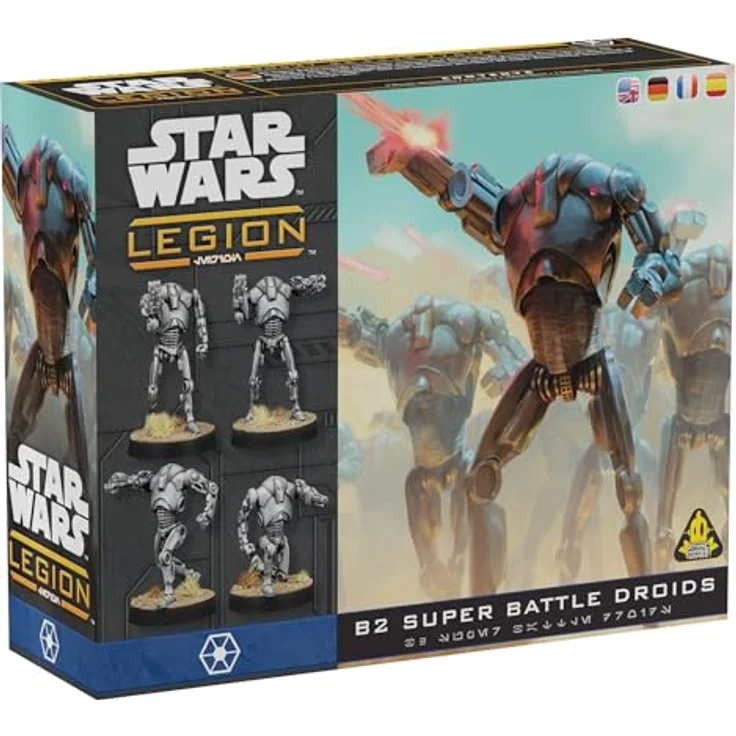 Atomic Mass Games Star Wars Legion - B2 Super Battle Droids, Einheitserweiterung mit 9 Miniaturen für Separatistenarmee – Bild 1