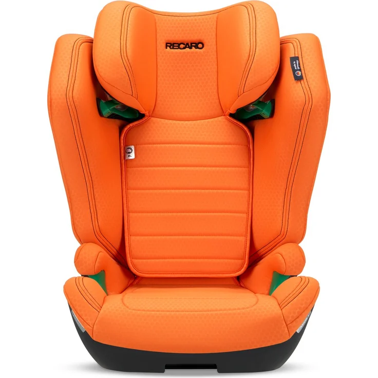 Recaro Kindersitz Axion 1 i-Size mit Isofix - Vibrant Orange, Sicherer Sitzkomfort für wachsende Weltentdecker
