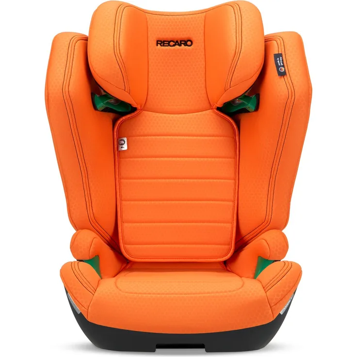Recaro Kindersitz Axion 1 i-Size mit Isofix - Vibrant Orange, Sicherer Sitzkomfort für wachsende Weltentdecker