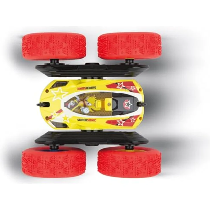 Carrera RC Sonic Mini Turnator, ferngesteuertes Auto in Pink mit 360° Überschlägen, 16 cm, 15 Minuten Fahrzeit – Bild 6