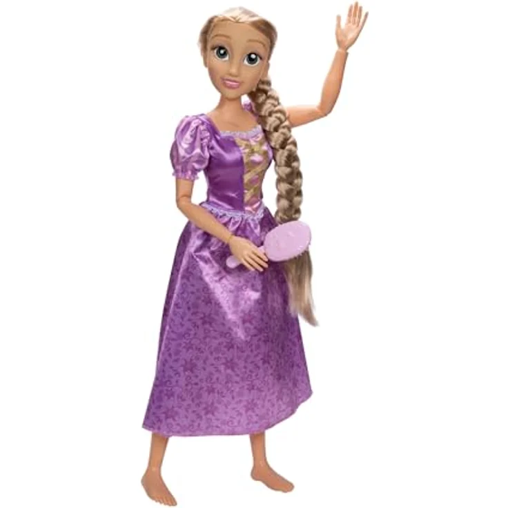Jakks Pacific Disney Princess Rapunzel Playdate Puppe, ca. 80 cm, magische Abenteuerfigur – Bild 10