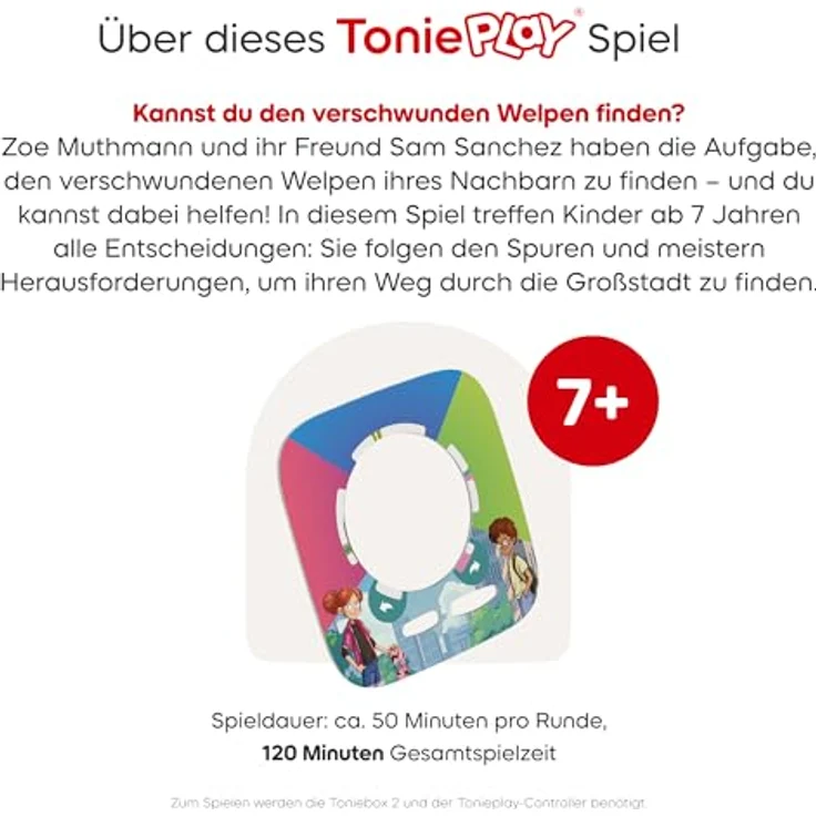 tonies Das Detetktiv Duo: Der verschwundene Hund, interaktives Hörspiel für Kinder ab 7 Jahren mit über 12 Wendungen und 4 alternativen Enden – Bild 7