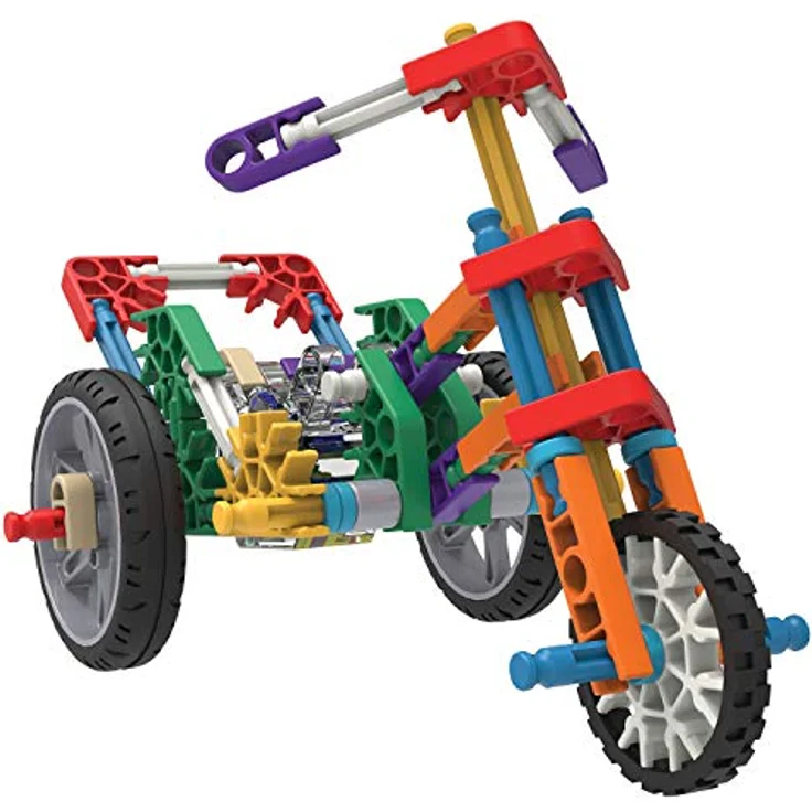 K'Nex MINT-Forschung Fahrzeug-Baukasten, Basic Fun, 131-teiliges Lernset mit 7 funktionierenden Fahrzeugen, für Kinder ab 8 Jahren – Bild 3