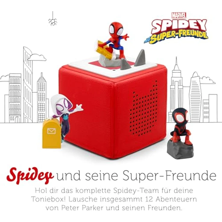 tonies Hörspielfigur Hörfigur Marvel Spidey und seine Super-Freunde - Doc Ocks Superoktopus, Handbemalt, NFC-Chip, Kunststoff - Preisvergleich – Bild 5