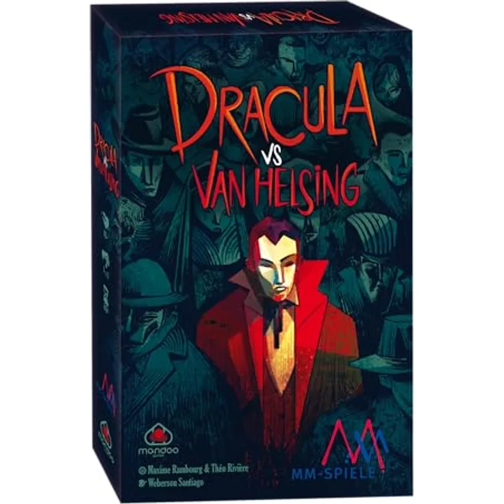 MM Spiele Dracula vs. Van Helsing, spannendes Brettspiel über den Kampf zwischen Vampirjäger und Draculavirus in Whitby