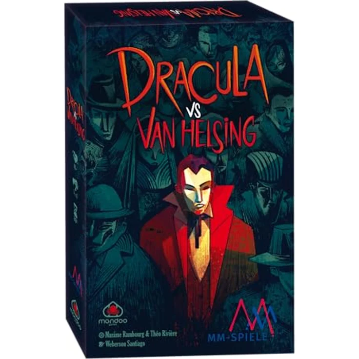 MM Spiele Dracula vs. Van Helsing, spannendes Brettspiel über den Kampf zwischen Vampirjäger und Draculavirus in Whitby – Bild 1