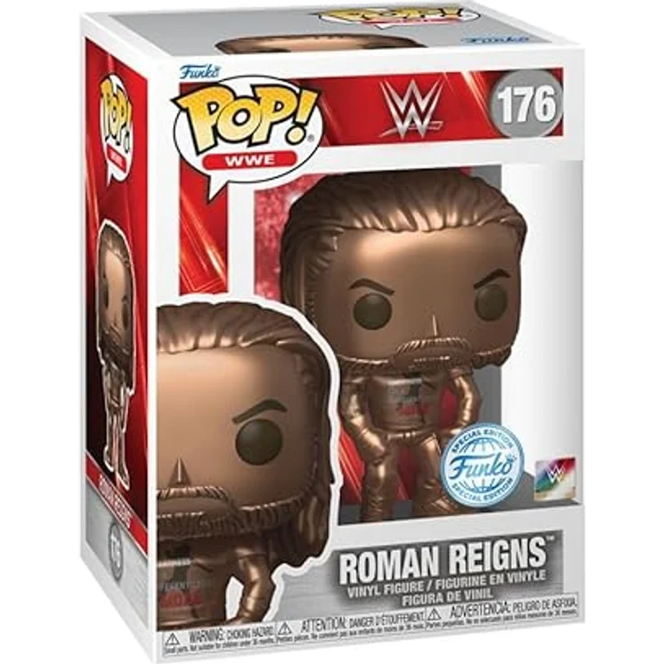POP Roman Reigns Funko Special Edition 176, Vinyl Sammelfigur – Bild 4