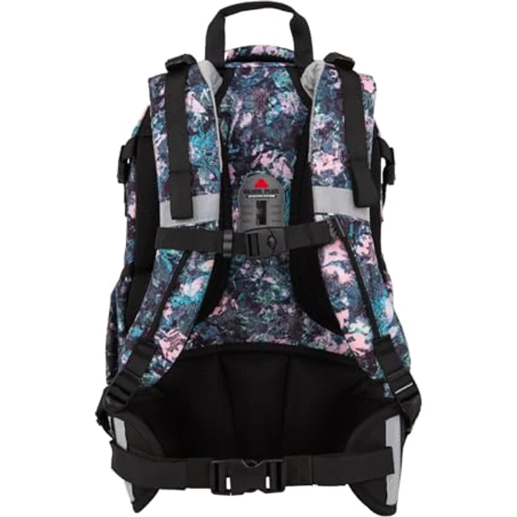 McNeill Schulrucksack LUCA, robuster Polyester-Rucksack mit Becken- und Brustgurt, herausnehmbarer Tasche, einfachem Reißverschluss – Bild 3
