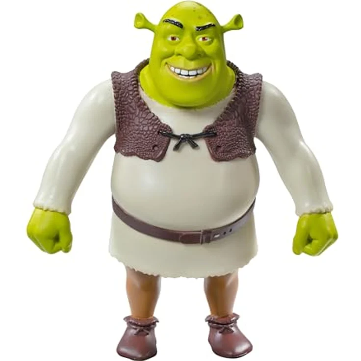 The Noble Collection Biegbarer Shrek, Bewegliche Sammelfigur ca. 15,2 cm, offiziell lizenziert von Dreamworks, für Kinder und Sammler ab 7 Jahren – Bild 2
