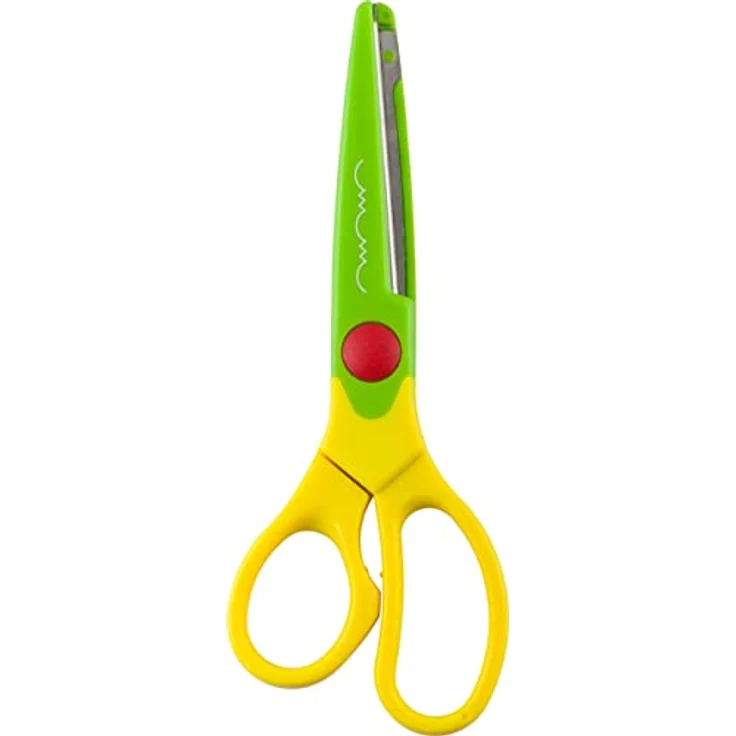 kwb Bastelscheren-Set für Kinder, 9-teilig, inkl. 8 bunten Scheren-Aufsätzen, 16,5 cm Länge – Bild 5