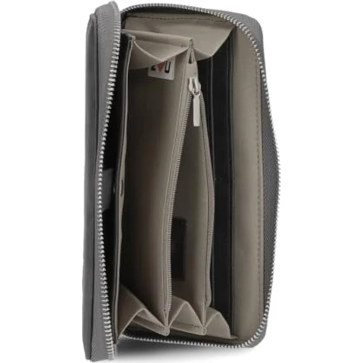 ZWEI Olli OW2 Geldbörse, Damenportemonnaie aus Polyurethan und Polyester, 11 x 19 x 3 cm – Bild 4