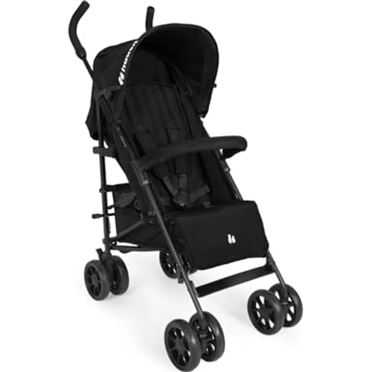 Hauck Buggy Fold N Care, kompakter Schirmbuggy mit UV-Schutz 50+, schwarz, inkl. Gratis Mobilitätsgarantie – Bild 1