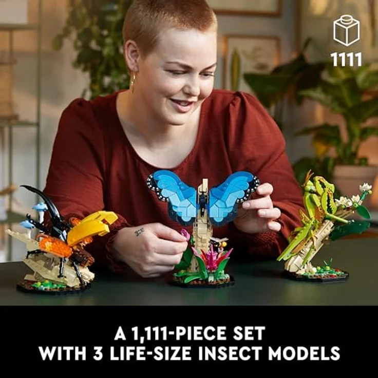LEGO 21342 - Ideas The Insect Collection, Bauset mit detailgetreuen Insekten-Modellen - Preisvergleich – Bild 3