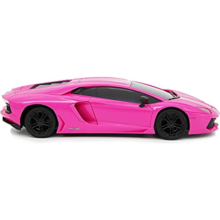 CMJ RC CARS Lamborghini Aventador LP700-4, ferngesteuertes Modellauto im Maßstab 1:24, rosa, mit funktionierenden Lichtern und 2.4GHz Frequenz – Bild 4
