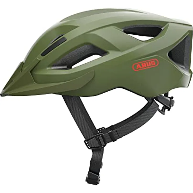 ABUS Allround-Fahrradhelm Aduro 2.1 - in sportivem Design für den Stadtverkehr, Landstraßen und Trails - für Damen und Herren - Grün Matt, Größe S - Preisvergleich