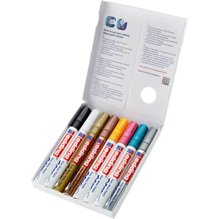 Edding, Marker, Glanzlackmarker (Multi, 8, 4 mm) – Bild 2