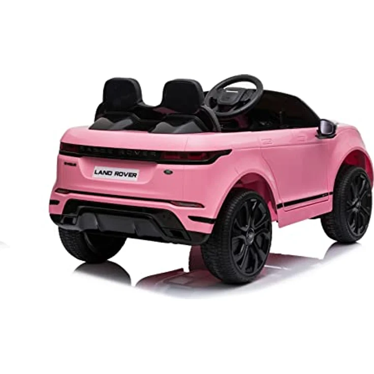 FINOOS Kinder Elektroauto Range Rover Evoque 12V Original Lizenz Kinderauto Kinderfahrzeug Elektroauto (Rosa) für Kinder von 1 bis 4 Jahren – Bild 5