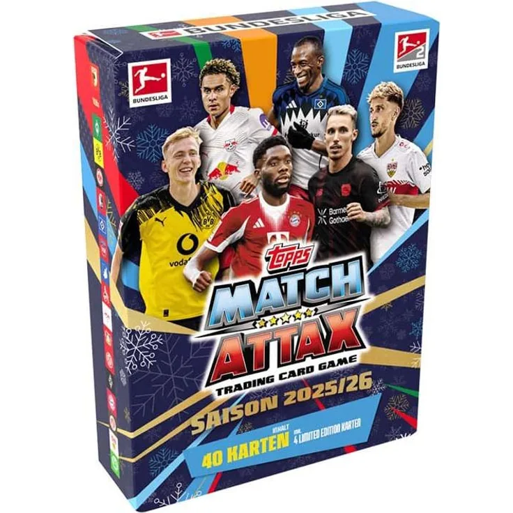 Durchgeknallt -Top Media, Inh. Helmut Glöditzsch Match Attax 25/26 Sonder-Tin Box für Bundesliga-Sammelkarten