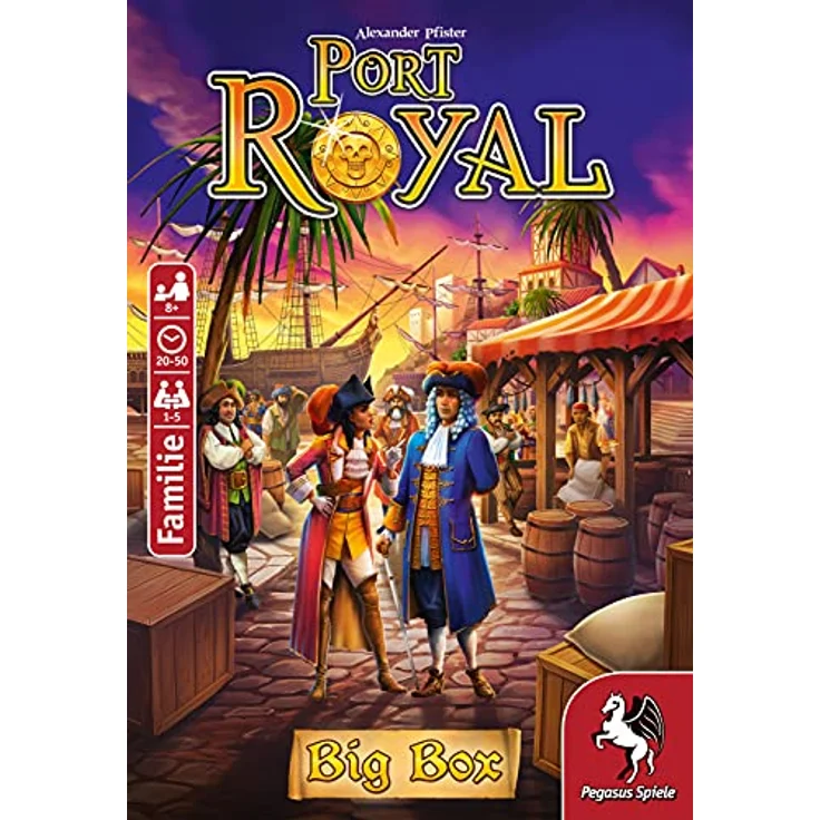 Port Royal Big Box inkl. Promokarte Spieler (deutsch) – Bild 5