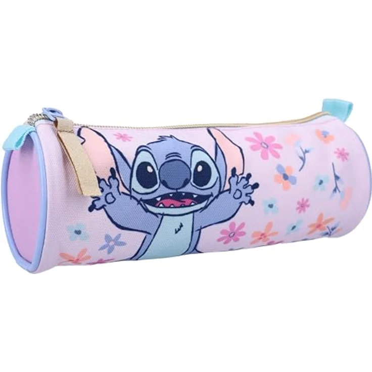 Disney Federmäppchen Stitch Spring Smiles, 21x7x7 cm, farbenfrohes Design – Bild 1