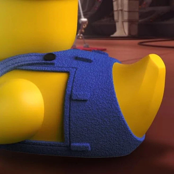 TUBBZ Erstausgabe Minions Kevin (mit Furz-Blaster), Sammler-Vinyl-Gummientenfigur, ca. 9 cm hoch, Offizielle Universal Despicable Me 4 Merchandise – Bild 5