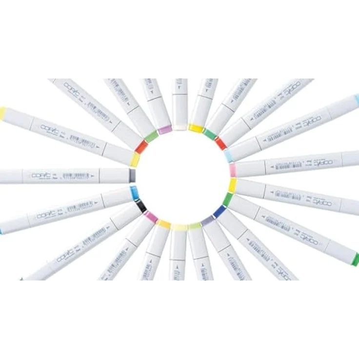COPIC Classic Marker Set A mit 72 Farben, professionelle Layoutmarker, alkoholbasiert, im praktischen Acryl-Display zur Aufbewahrung und einfachen Entnahme – Bild 4