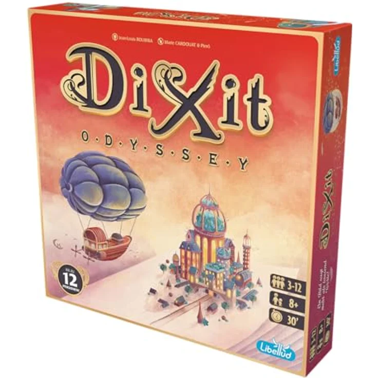 Libellud Dixit Odyssey (Auflage 2024) Familienspiel Kartenspiel 3-12 Spieler Ab 8+ Jahren 30 Minuten Deutsch – Bild 3