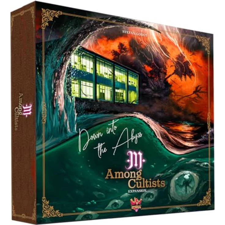 Asmodée Among Cultists - Down Into the Abyss, Brettspiel für 4-8 Spieler, ab 14 Jahren, neues Spielbrett und besondere Herausforderungen – Bild 2