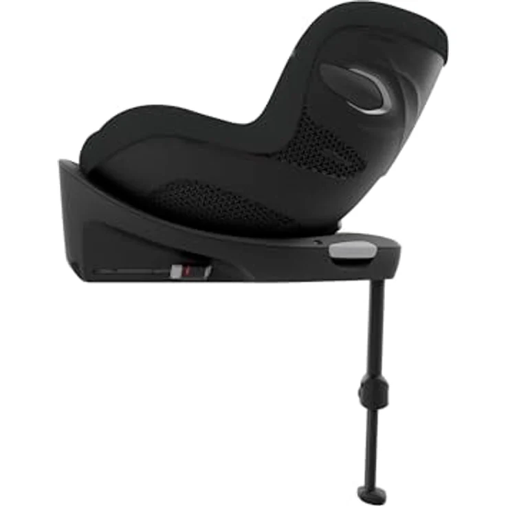 Cybex Sirona G I-Size Plus, Reboard Kindersitz für Kinder ab 61 cm bis 105 cm, Moon Black – Bild 6