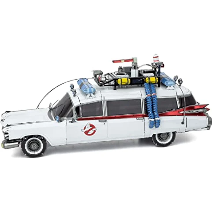 Fascinations Metal Earth ICX230 Ghostbusters Cadillac ECTO-1, lasergeschnittener 3D-Konstruktionsbausatz aus Metall, DIY Modellbausatz mit 3 Metallplatinen, ab 14 Jahren – Bild 4