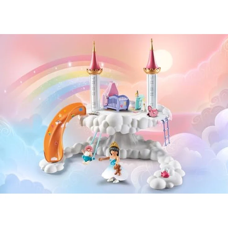 Playmobil® Konstruktions-Spielset Himmlische Babywolke (71360), Princess Magic, (63 St), Made in Germany – Bild 4