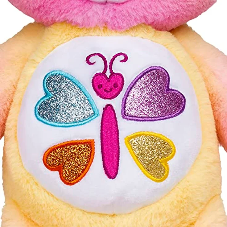 Basic Fun Care Bears Calming Heart Bear, 35 cm Plüsch, parfümiert mit Gurken-Melonen-Duft, ideales Kuscheltier für Kinder ab 4 Jahren – Bild 5