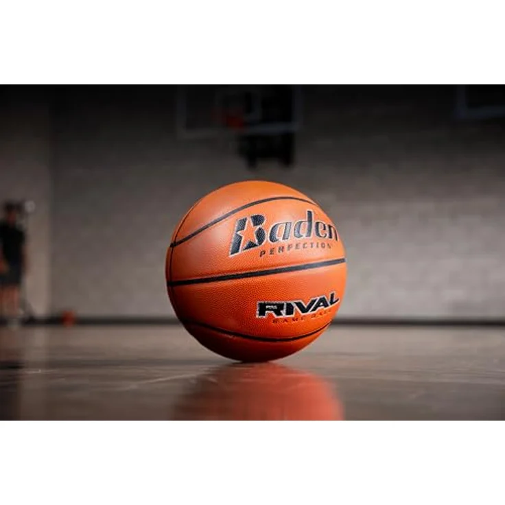 KEMPA Baden Rival NFHS, Basketball mit offiziellem Maß und NFHS-Zertifizierung – Bild 4