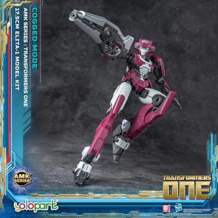 Yolopark Transformers 8 AMK Series Plastic Model Kit Elita-1, 20 cm komplett beweglich Actionfigur – Bild 4