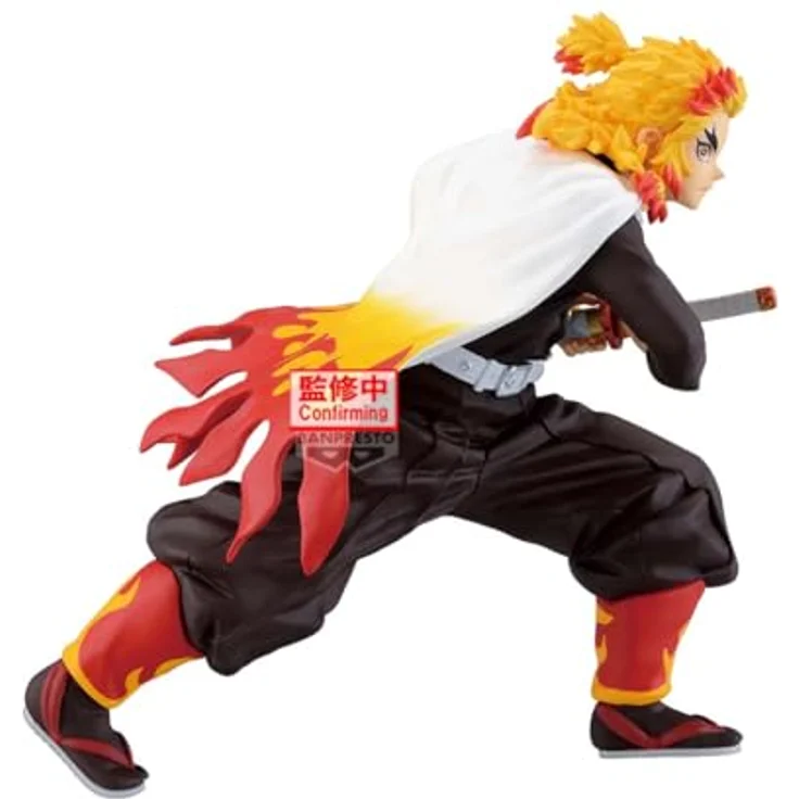Banpresto Demon Slayer - Kyojuro Rengoku Maximatic, limitierte PVC-Statikfigur mit hochwertiger Verarbeitung – Bild 3