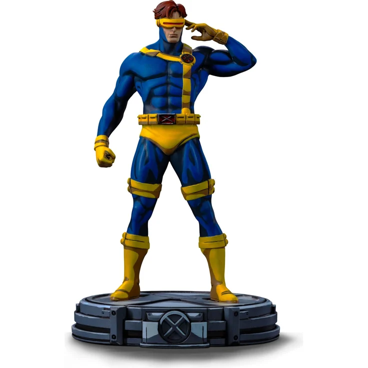 Iron Studios Marvel Art Scale Statue 1/10 X-Men 79 Cyclops, 22 cm hohe Sammelfigur mit passendem Sockel