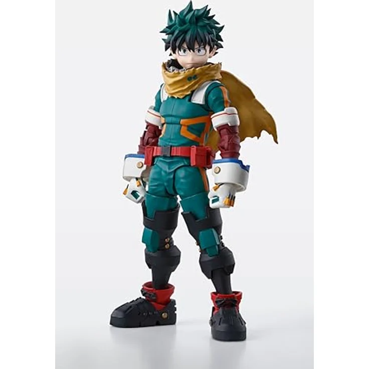 TAMASHII NATIONS S.H.Figuarts Izuku Midoriya Actionfigur, My Hero Academia, mit Ersatzhandschuhen und Mimikteilen – Bild 2